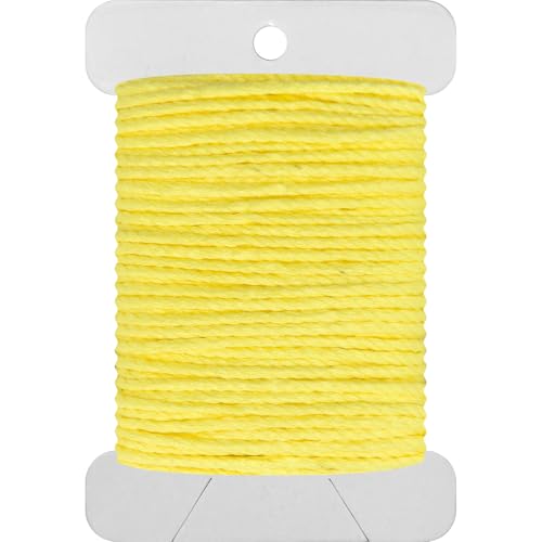 Classic Crochet Thread Yarn 100% Pure Cotton Thread,Col No: 445,Light Lemon - color: Light Lemon