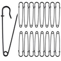 Large Safety Pins Heavy Duty - 4" Oversized Safety Pins for Laundry, Blanket, Crafts, Outdoor - 16PCS
