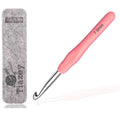 7 mm Crochet Hook, Ergonomic Handle for Arthritic Hands, Extra Long Knitting Needles for Beginners and Crocheting Yarn (7 mm) - size: Size 7 mm