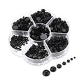 Yetaha 500PCS Black Plastic Round Eyes, Flatback Eyes, Craft Doll Eyes for Stuffed Crochet Animals Teddy Bear DIY Craft Doll Making Supplies | Flatback Plastic Round Eyes, Essential DIY Making Supply for Crochet Plush Dolls & Teddy Bears
