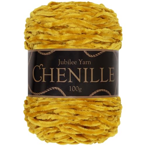 JubileeYarn Chenille Yarn - 100g/Cake Worsted Polyester - Firenze - 1 Cake - color: 008 Firenze, size: 1 Unit