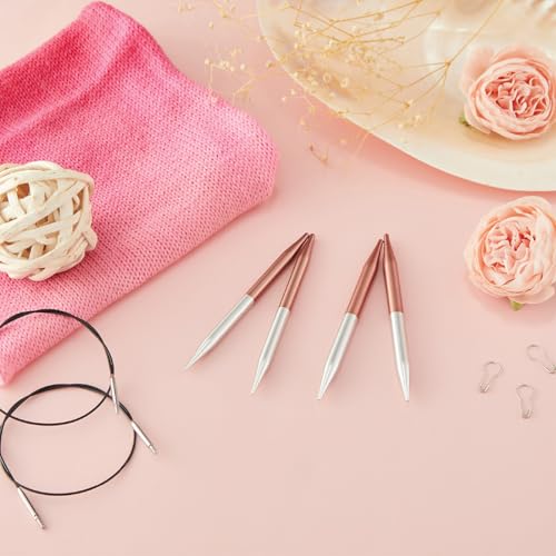 Knitter’s Pride Rosemist Interchangeable Needle 5""(13cm) - US 4(3.5mm) - size: 3.50mm