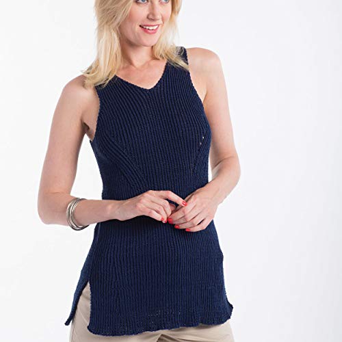 Patons Grace Yarn, 1.75 oz, Navy, 1 Ball - color: ['Navy'], size: 1.75 oz (1 Ball)