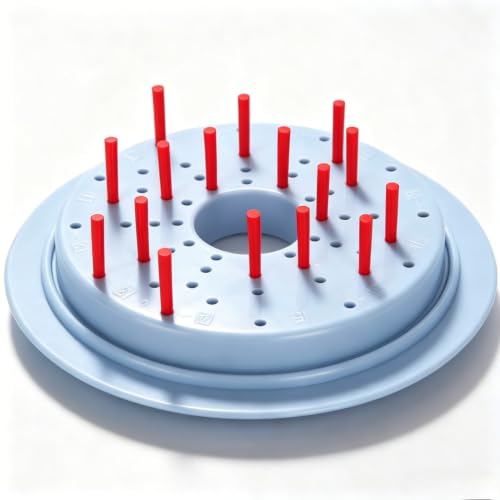 Flower Knitting Loom Kit, Round Knitting Looms Kit Flower Knitting Loom Maker Flower Maker Weaver Tool Set Circular Knitting Loom for DIY Wool Yarn Knitting Craft