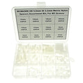 300PCS OD 5mm ID 3.2mm Nylon Round Unthreaded Spacers Standoffs Assortment Kit, Wall Plate spacers for M3 Screws,Clearance Spacers(White) - size: OD 5mm ID3.2mm