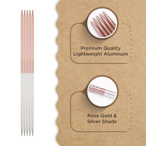 Knitter’s Pride Rosemist Double-Point Needle 8""(20cm) - US 1.5(2.5mm) - size: 2.50mm