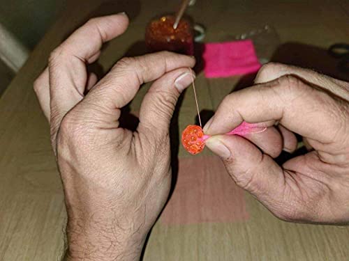 ATLAS MIKE'S Magic Thread with Dispenser - Professional Strength Fishing Line for Spawn Sacks - 1 Spool with Easy-Use Dispenser