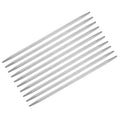 uxcell 10Pcs Knitting Needle 4.5mm Diameter 5.9 Inches Length Stainless Steel Double Pointed Sweater Stitching Needles for Handmade Projects DIY Knitting - size: 4.5mm