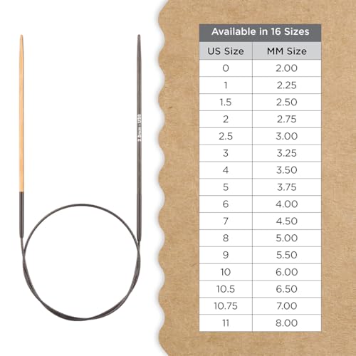 Knitter’s Pride Day & Nite Fixed Circular Needle 16""(40cm) - US 0(2mm) - size: 2.00mm