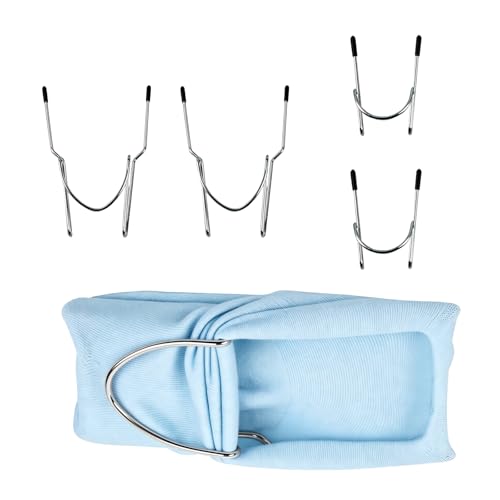 4PCS Easy Sock Aids Hooping Station Replacement for Embroidery Machine 2*Adults and 2*Kids - style: 4PC*Silver