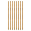 HARFINGTON 8Pcs Bamboo Knitting Needles Double Pointed Size US 13(9mm) Carbonized 10 Inch(25cm) Straight for Handmade Creative DIY Knitting Craft Yarn - size: US 13(9mm)