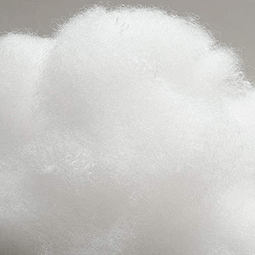 Meiz Polyester Fiber Filling Plush Stuffing Refill for Pillows and Cushions, 1.1 LB