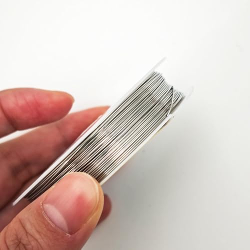 INSPIRELLE 304 Stainless Steel Craft Wire Mixed Sizes Bendable Metal Wire | 6 Packs for Jewelry Craft Making for Beginner Practice