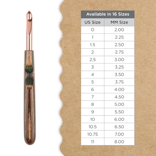 Knitter’s Pride Terra Single-Ended Crochet Hook 7mm - size: 7.00mm
