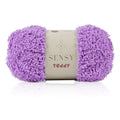 S Sensy Teddy- Micro Polyester Amigurumi #5 Bulky Yarn Lilac 109 Yards 4 oz - color: Lilac, size: 1 Skein