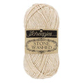 Scheepjes Stone Washed Yarn, Cotton-Acrylic Blend, 50g - 831 Axinite Brown - color: 831 Axinite