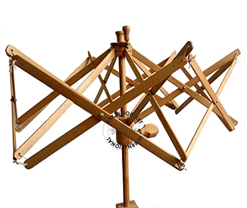 Swift Yarn Umbrella Winder XXL Hand Operated Knitting Winder Tools Holder Wool String Ball Winder Machin Strong Gift for All World