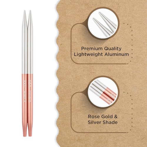 Knitter’s Pride Rosemist Interchangeable Needle 5""(13cm) - US 8(5mm) - size: 5.00mm