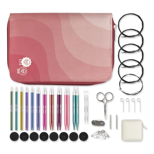 KnitPro Zing Regal Interchangeable Needle Set 5" (13cm) | 11 US Sizes (2.5 to 11) - size: Regal