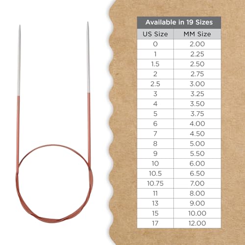 Knitter’s Pride Rosemist Fixed Circular Needles 32""(80cm) - US 1.5(2.5mm) - size: 2.50mm