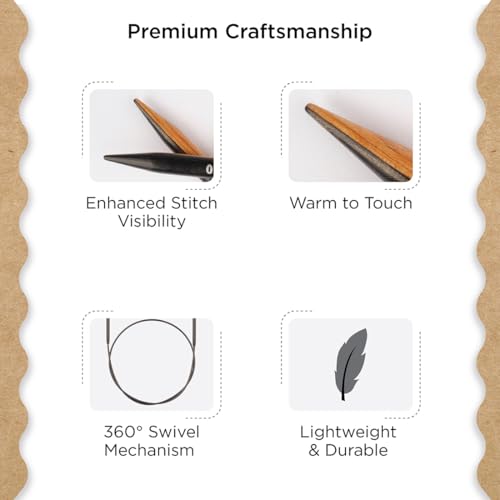 Knitter’s Pride Day & Nite Fixed Circular Needle 16""(40cm) - US 10(6mm) - size: 6.00mm
