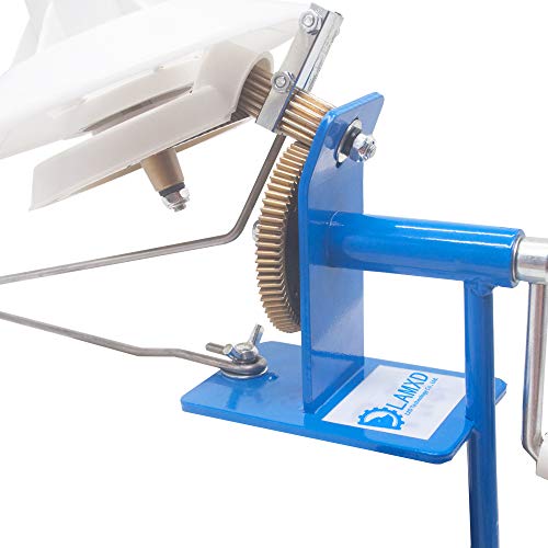LAMXD Needlecraft Large Jumbo Metal Yarn/Wool/String/Fiber Ball Winder Hand Operated,10-Ounce,with Umbrella Swift Yarn Winder, Hand Operated Ball Winder Holder,for Swift Winding Lines, Laces, Yarns - size: Large Ball Winder&Yarn Umbrella Swift
