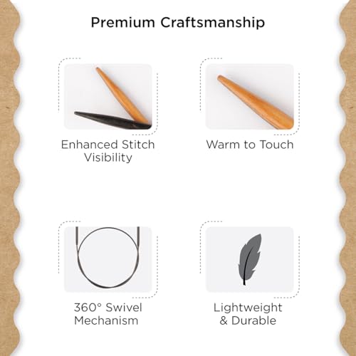 Knitter’s Pride Day & Nite Fixed Circular Needle 16""(40cm) - US 5(3.75mm) - size: 3.75mm