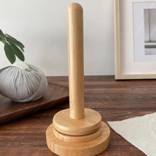 1Pc Detachable Yarn Winder, Desktop Rotating Spool Holder, Suitable for Storing and Organizing Yarn Balls.