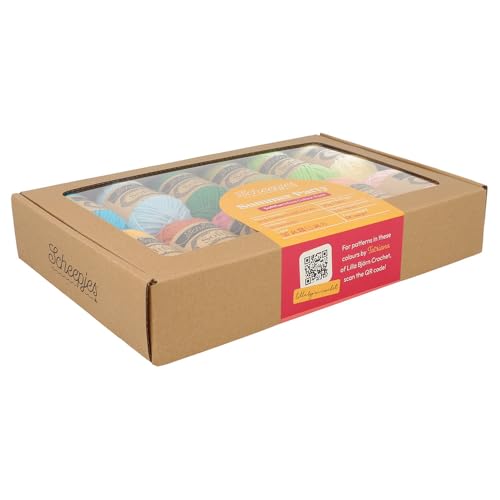 Scheepjes Softfun Color Pack, 12x20g - Summer Party, Cotton/Acrylic Blend - color: Summer Party