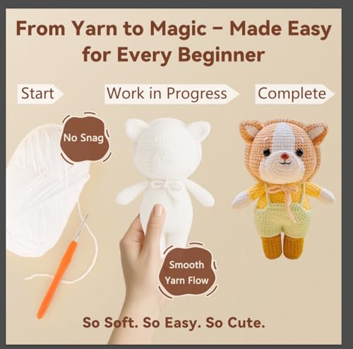 Skinny Chenille Yarn for Crocheting - 6 Pack of 50g/158yd (948yd Total) - Soft Matte Thin Chenille CYC #2 - Fine Weight Baby Yarn for Plush Toys, Baby Blankets & Small Crafts(Light Beige) - color: Light Beige