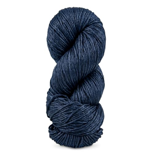 Regal Mulberry Silk Yarn - Worsted Weight - Single Ply Yarn - Solid Colors (Olympic Blue) - color: Olympic Blue