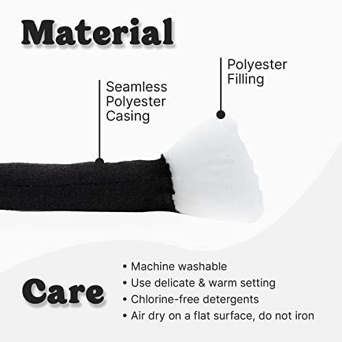 DIY, 2.2 LBS of Soft Polyester Bulky Yarn for Hand Knitting Blanket, Pillow, Handbag, Black, 41.5 Yards, Arm Knitting Yarn for Chunky Braided Knot Throw Blanket, Weave Craft Crochet | DIY Hand Knitting, For Blanket, Pillow, Handbag, Arm Knitting, Chunky B