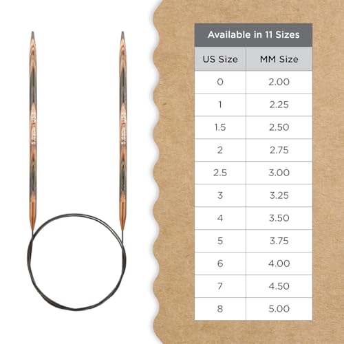 Knitter’s Pride Terra Fixed Circular Needle 10""(25cm) - US 8(5mm) - size: 5.00mm