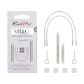 KnitPro Stelo Petite Interchangeable Needle Combo Set 2" (5cm) & 3" (7.5cm) | US 2 (2.75mm) - size: US Size 2 (2.75mm)