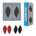 SUPERDANT Tassel Leather Cutting Die 2 Shapes Feather Earrings Wooden Die Cuts Earring Die Cutting for Women Girls DIY Art Crafts Fabric Accessory Earring Jewelry Making - color: Tassel