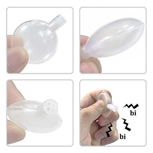 WishLotus Replacement Squeakers for Dog Toys, 45mm Toy Noise Maker Plush Toy Repair Reed Insert Airbag Replacement for Dog Cat Toy Repair Round(Large 10pcs) - size: 45mm 10pcs