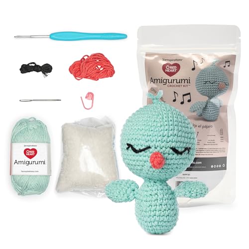 Red Heart Amigurumi Chirp The Bird Kit - color: Chirp the Bird