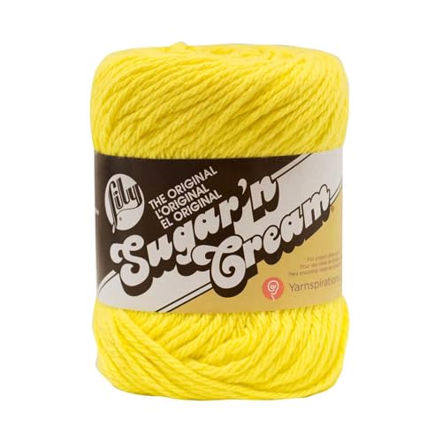 Bulk Buy: Lily Sugar 'n Cream 100% Cotton Yarn (2-Pack) ((Sunshine #0073)