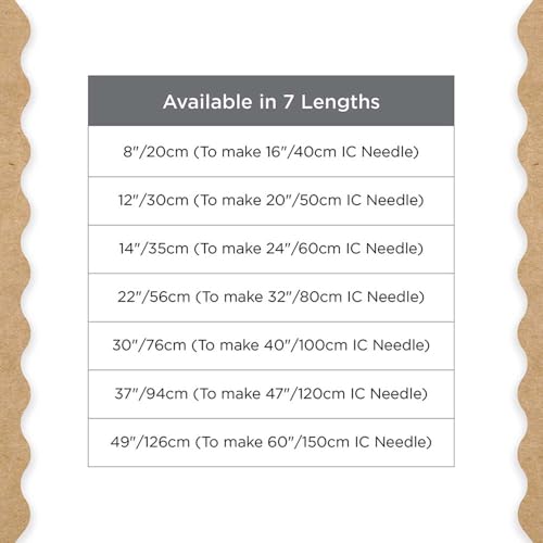 Knitter’s Pride 360° Swivel Cable - 94 cm Length - size: 120cm