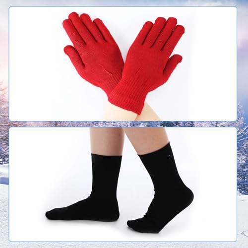 Suhine 72 Pcs Homeless Care Package Supplies Bulk Winter Warmth Kit with Blankets Beanies Hats Gloves Socks Scarves and Drawstring Bags Outreach Donation Essentials for Cold Weather Support