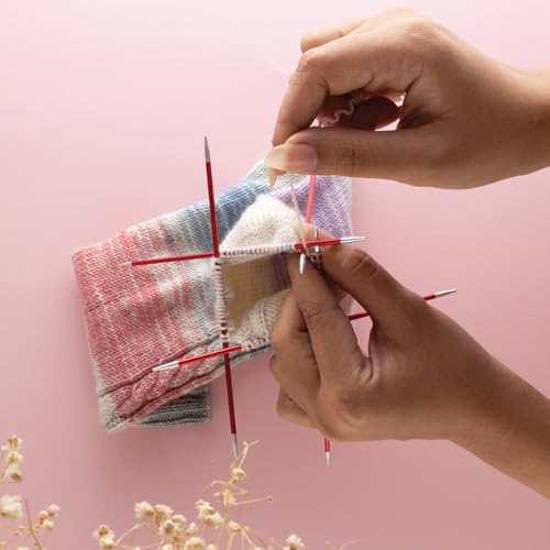 KnitPro Zing Double Pointed Needles 6" (15cm) | US Size 2.5 (3mm) - size: US 2.5 (3mm)