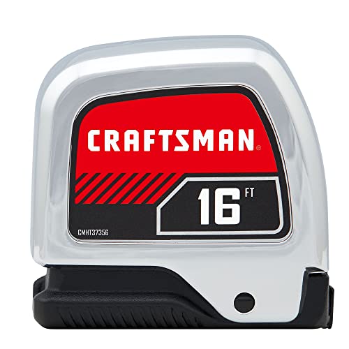 CRAFTSMAN 16-ft Auto Lock Tape Measure (CMHT37356S) - size: 4.9 m