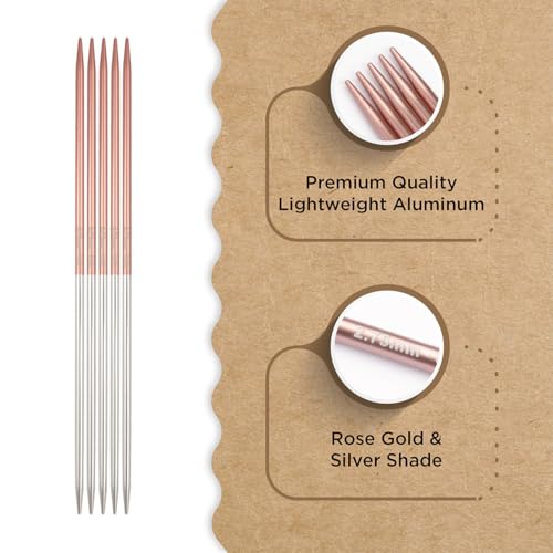 Knitter’s Pride Rosemist Double-Point Needle 8""(20cm) - US 2(2.75mm) - size: 2.75mm