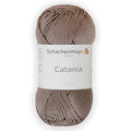 1 Skein/Pack Schachenmayr (SMC) Catania Originals Yarn, Each Ball 1.76 Oz (50gr) / 136 Yards (125 m), 100% Mercerized Cotton for Knitting and Crochet Yarn, Sport Weight, 254 - Taupe - color: 254 - Taupe