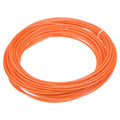 PATIKIL Wicker Repair Kit, 33ft(10m) 2.5mm Round Synthetic Rattan Material Plastic Wicker Woven Set for DIY Craft and Weaving Basket Making, Orange - color: Orange