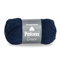 Patons Grace Yarn, 1.75 oz, Navy, 1 Ball - color: ['Navy'], size: 1.75 oz (1 Ball)