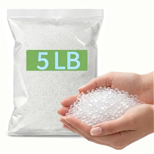 5 lb Polypropylene Pellets, Polypropylene Pellets Weighted Stuffing Beads, Bean Bag Filler Beads, Weighted Beads for Stuffed Animals, Bean Bags, Doll, Blankets and Crafts - size: 5 LB