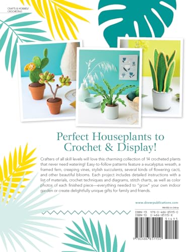 Adorable Houseplants to Crochet (Dover Crafts: Crochet)