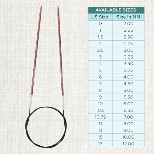 KnitPro Dreamz Fixed Circular Needles 16" (40cm) | US Size 1.5 (2.5mm) - size: US 1.5 (2.5mm)