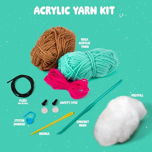 Bucilla Complete Crochet Kit, Ramone the Cone, 5" - color: Ramone the Cone